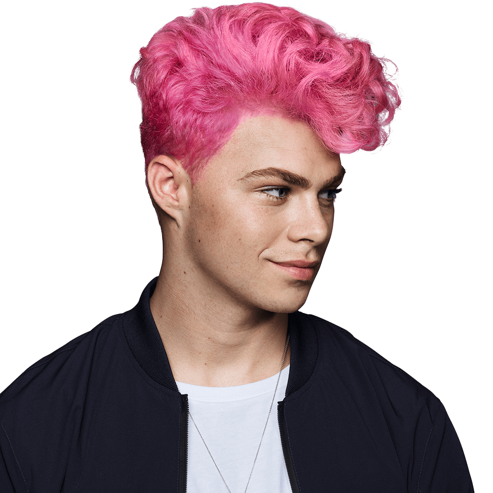 10 Funky Pink Hair Colors for Men to Get Inspired