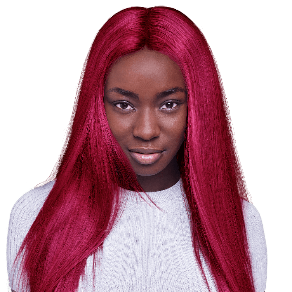 red hair model png