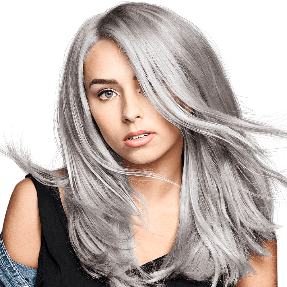 How To Dye Your Hair Silver  Gray  OffbeatLook  YouTube