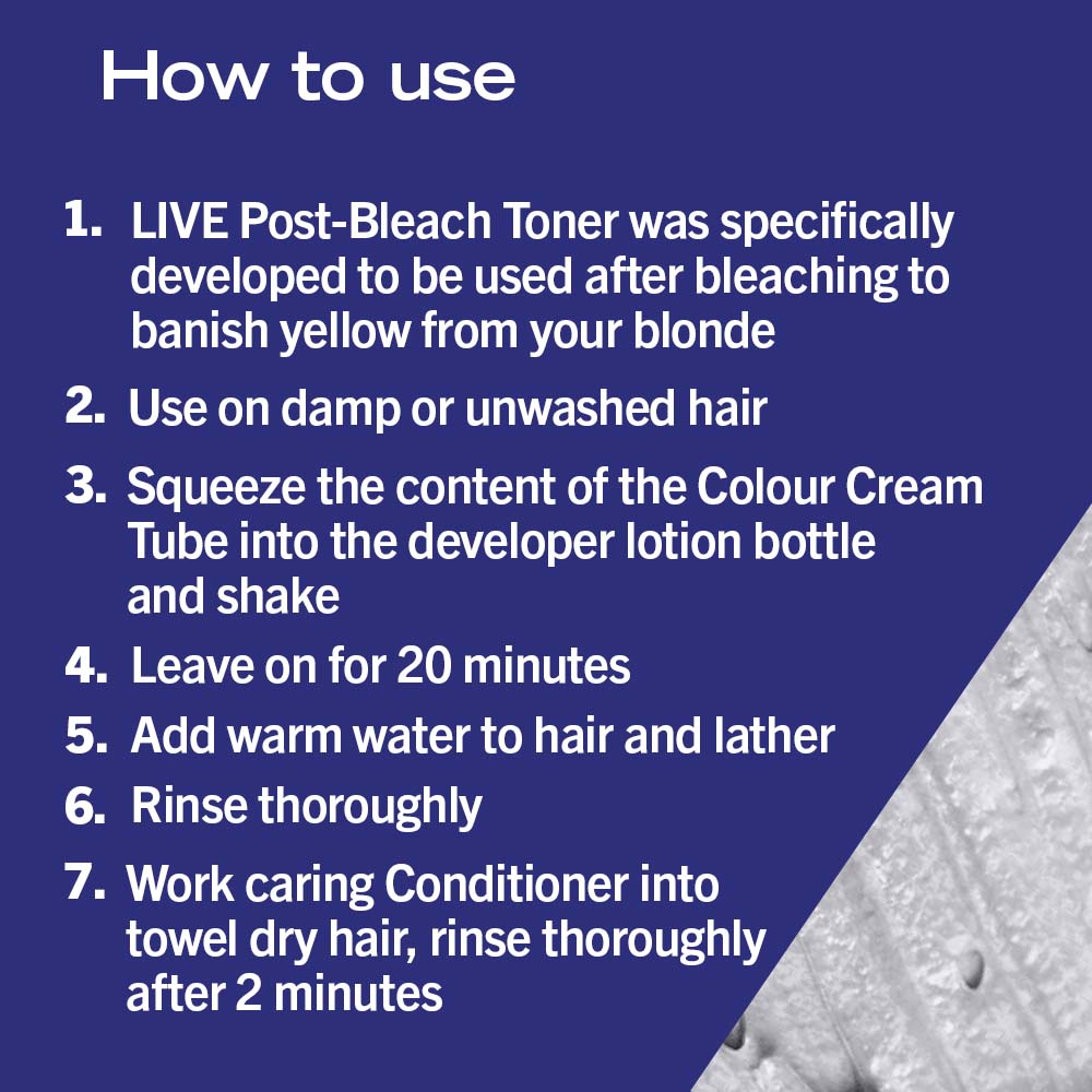 ICE WHITE HAIR TONER