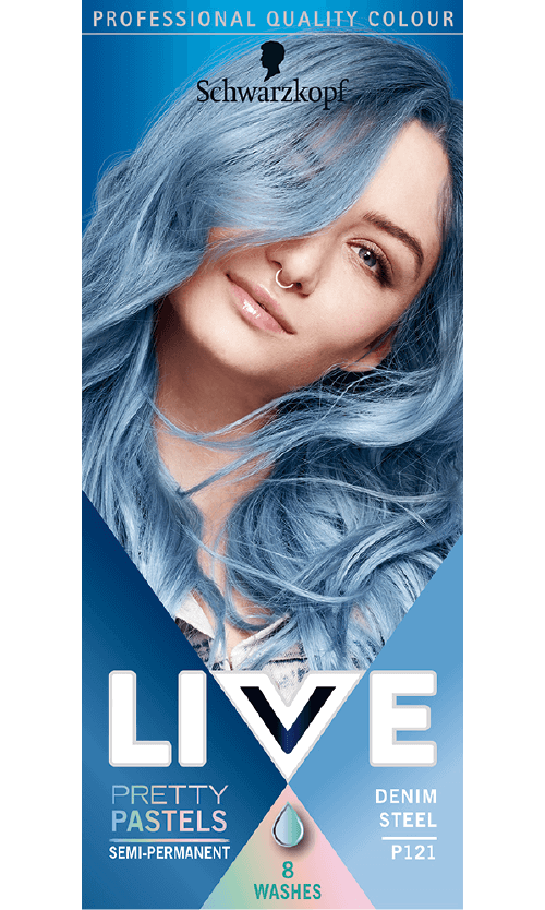 U67 BLUE MERCURY Hair Dye by LIVE