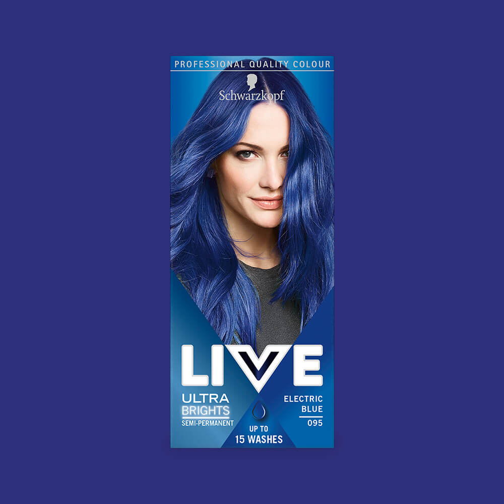 U67 BLUE MERCURY Hair Dye by LIVE